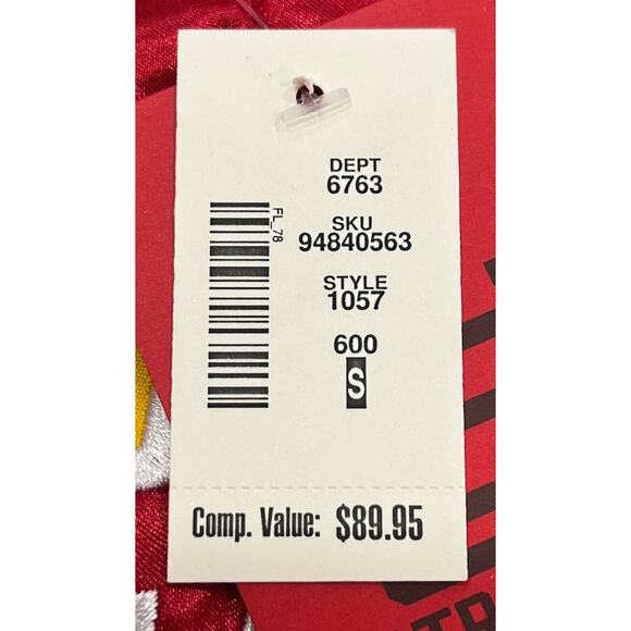 M2-64 ULTRA GAME NWT Miami Heat Varsity Jacket Windbreaker Red Small - Picture 13 of 13